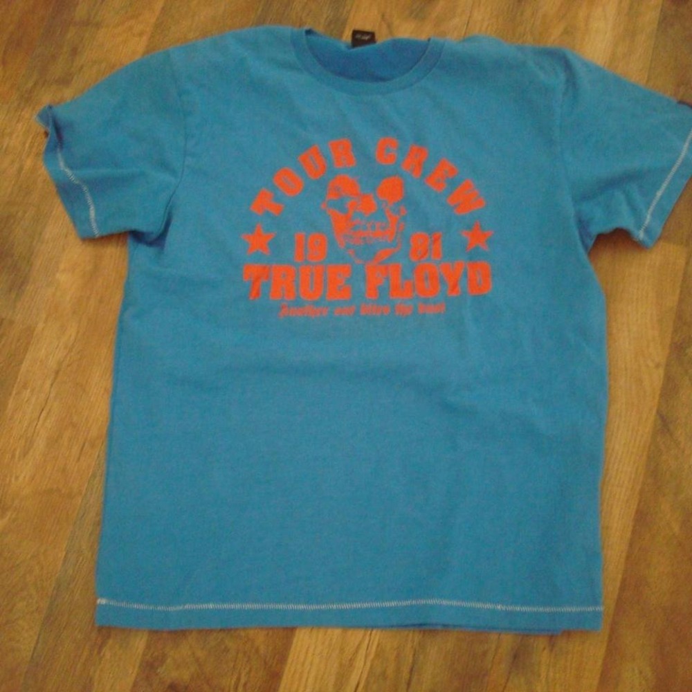 TRUE FLOYD 1981 VINTAGE SHIRT RARE 80S